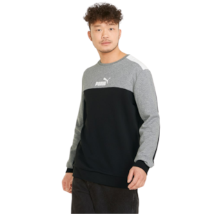 Blusa Puma Ess Block Hoodie Masculina