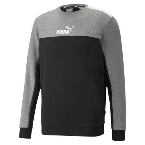 Blusa Puma Ess Block Hoodie Masculina