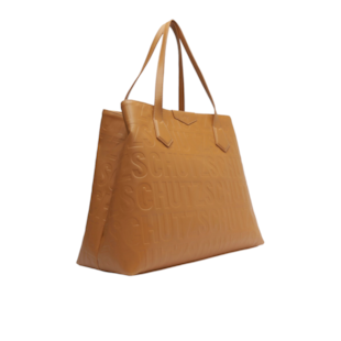 Bolsa Schutz Shopping Grande Trixie Marrom Feminina