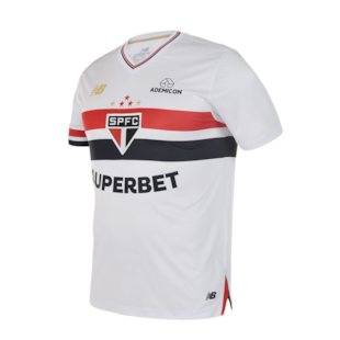 Camiseta Sao Paulo Spfc 2025 New Balance Masculino