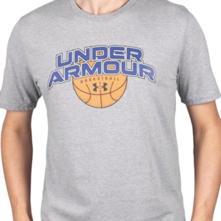 Camiseta Under Armour Basketball Branded Masculino