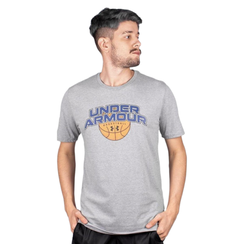 Camiseta Under Armour Basketball Branded Masculino