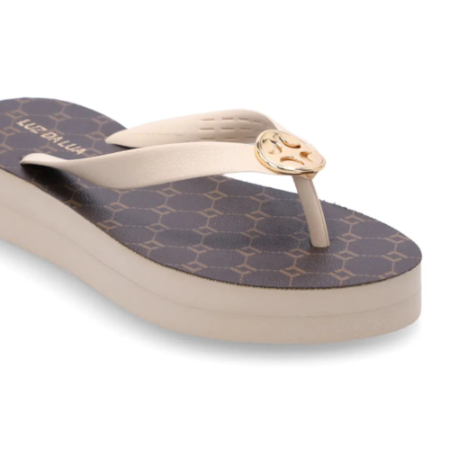 Chinelo Flatform Luz Da Lua Feminino