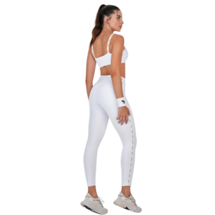 Legging Alto Giro Elastico Personalizado Feminino