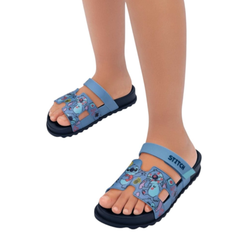 Papete Grendene Disney Glam Slide Stitch Menina