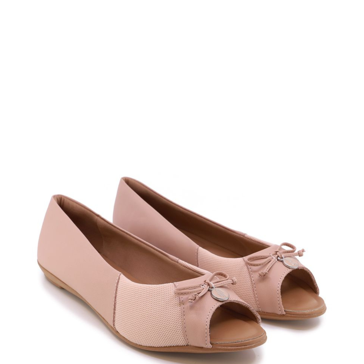 Sapatilha peep best sale toe arezzo