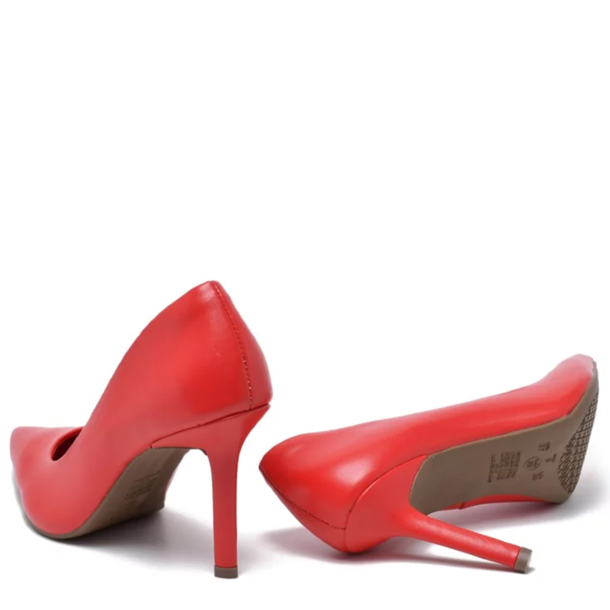 Scarpin vermelho hot sale via marte