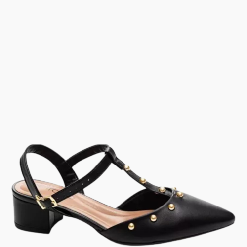 Sapato Slingback Beira Rio Bico Fino Feminino