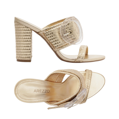 Tamanco Arezzo Fivela Feminino