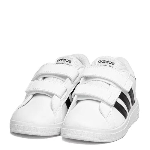 Tênis Adidas Grand Court 2.0 Infantil Branco Velcro