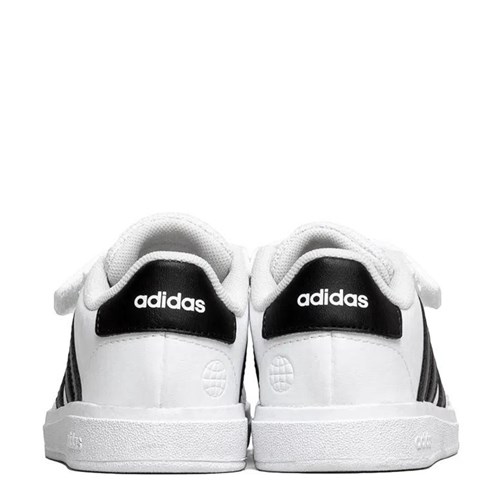 Tênis Adidas Grand Court 2.0 Infantil Branco Velcro
