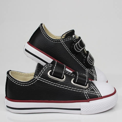 Tênis All Star Chuck Taylor Infantil Preto Velcro