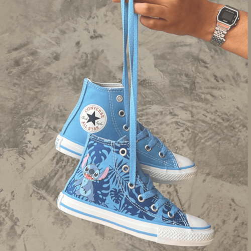 Tênis All Star Chuck Taylor Juvenil Stitch