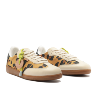 Tênis Chuteira Animal Print  AnaCapri Feminino