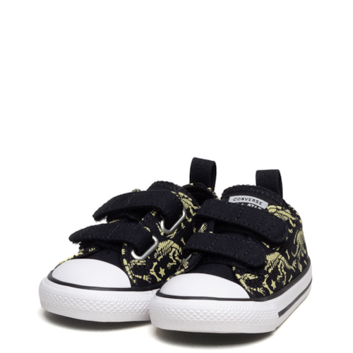 Tênis Infantil Chuck Taylor All Star 2V Dino Preto Velcro