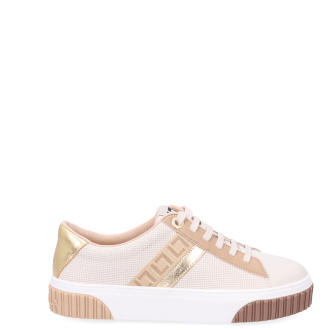 Tênis Feminino Casual Lua Em Lona Confortável - Off White