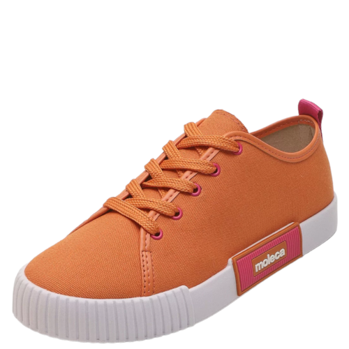 Tênis Moleca Feminino Casual Laranja