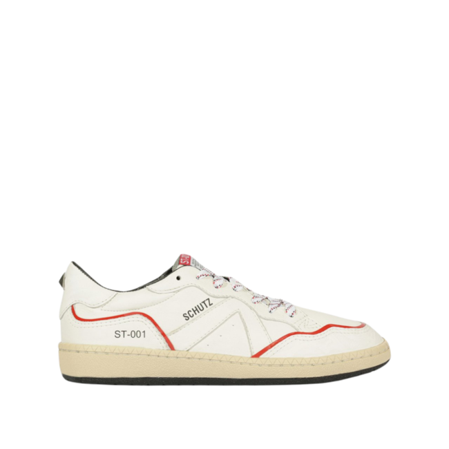 Tênis Schutz Off White/Vermelho Feminino