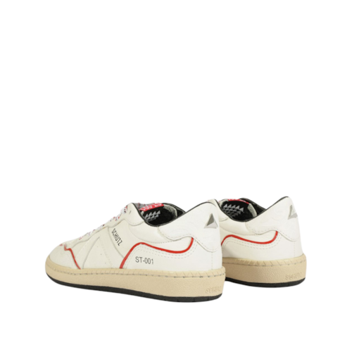 Tênis Schutz Off White/Vermelho Feminino